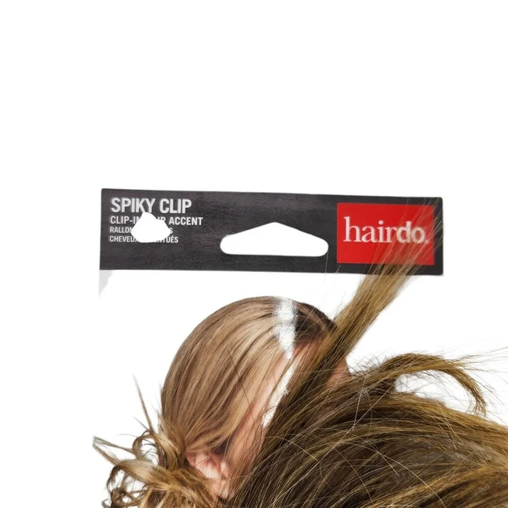 Hairdo Spiky Clip Clip-In Hair Accent Buttered Toast‎ / Dark Blonde R1416T
